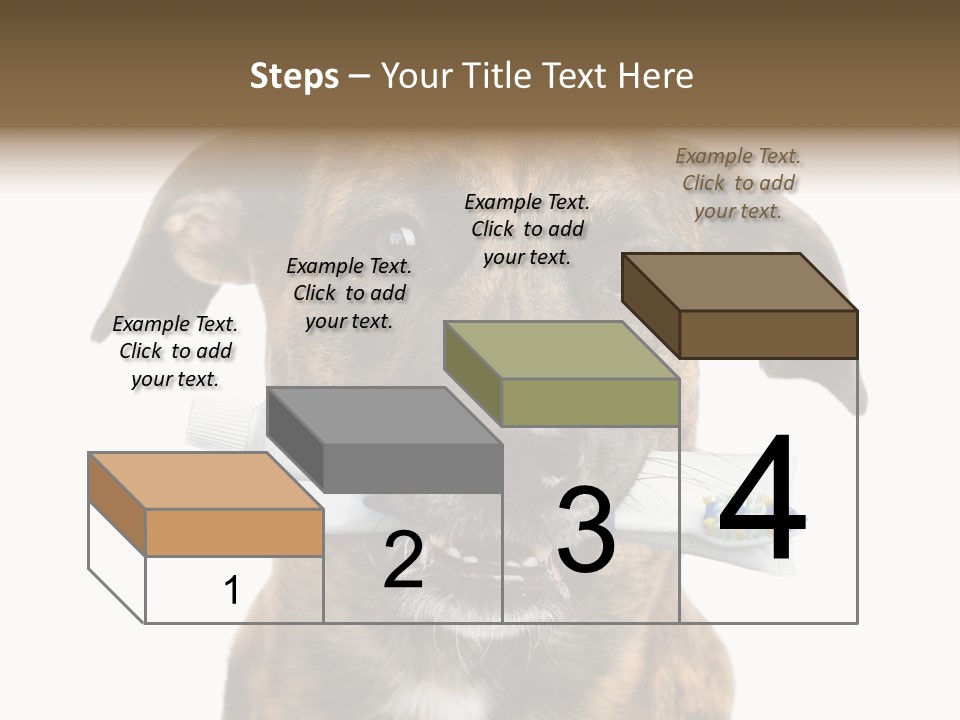 Adult Muzzle Cute PowerPoint Template