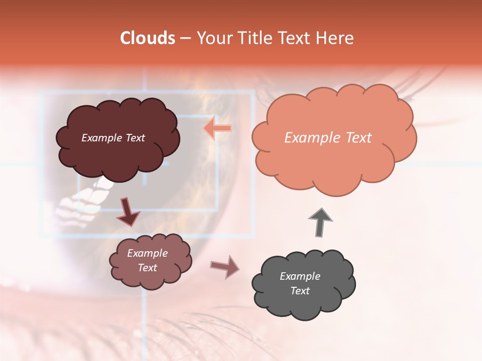 Sunrise Sky Sunbeams PowerPoint Template