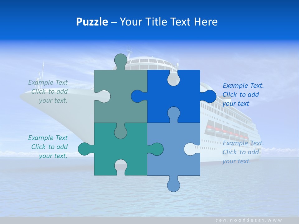 Sunrise Sky Sunbeams PowerPoint Template