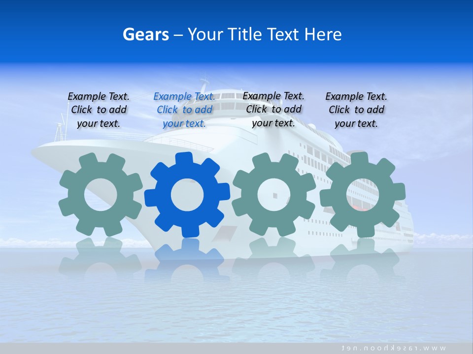 Sunrise Sky Sunbeams PowerPoint Template