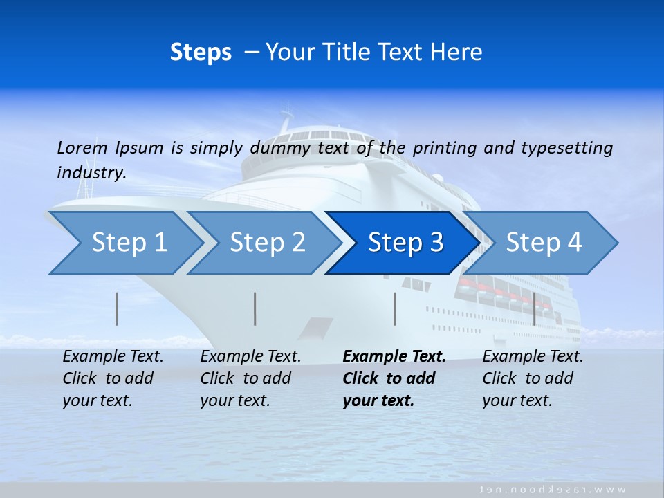 Sunrise Sky Sunbeams PowerPoint Template