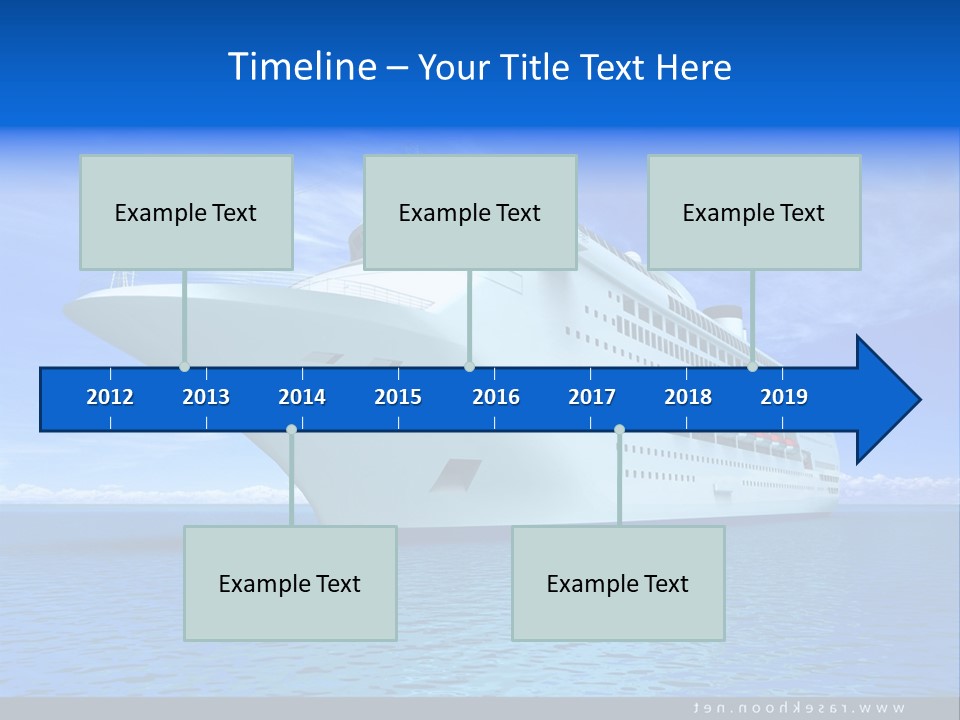 Sunrise Sky Sunbeams PowerPoint Template