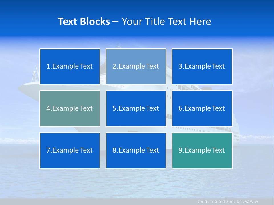 Sunrise Sky Sunbeams PowerPoint Template