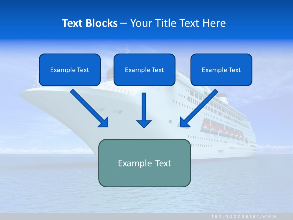 Sunrise Sky Sunbeams PowerPoint Template