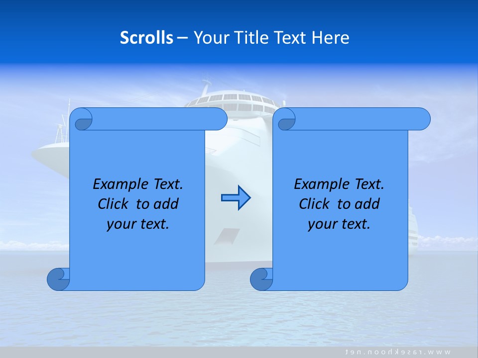 Sunrise Sky Sunbeams PowerPoint Template