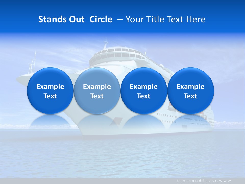 Sunrise Sky Sunbeams PowerPoint Template