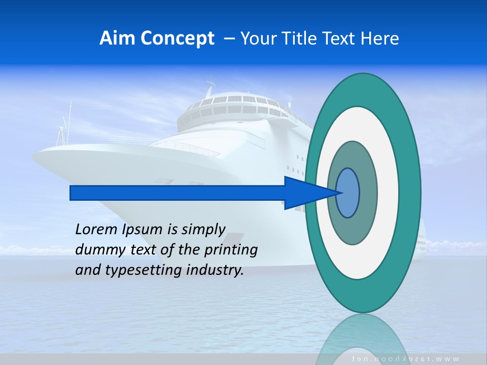 Sunrise Sky Sunbeams PowerPoint Template