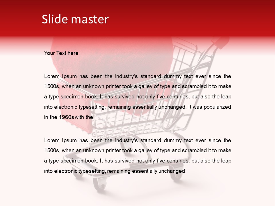 Metallic Plushy Valentine PowerPoint Template