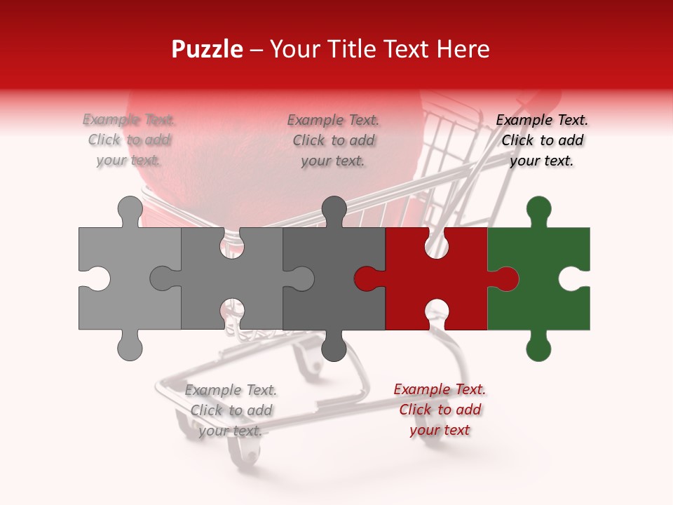 Metallic Plushy Valentine PowerPoint Template