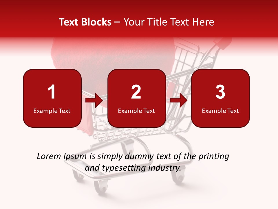 Metallic Plushy Valentine PowerPoint Template