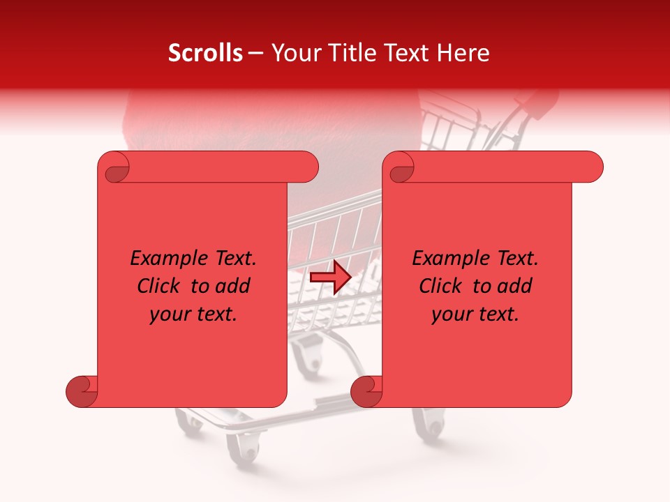 Metallic Plushy Valentine PowerPoint Template