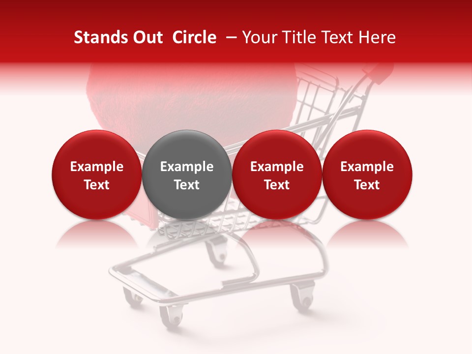 Metallic Plushy Valentine PowerPoint Template