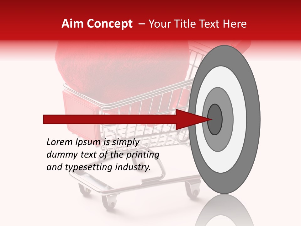 Metallic Plushy Valentine PowerPoint Template