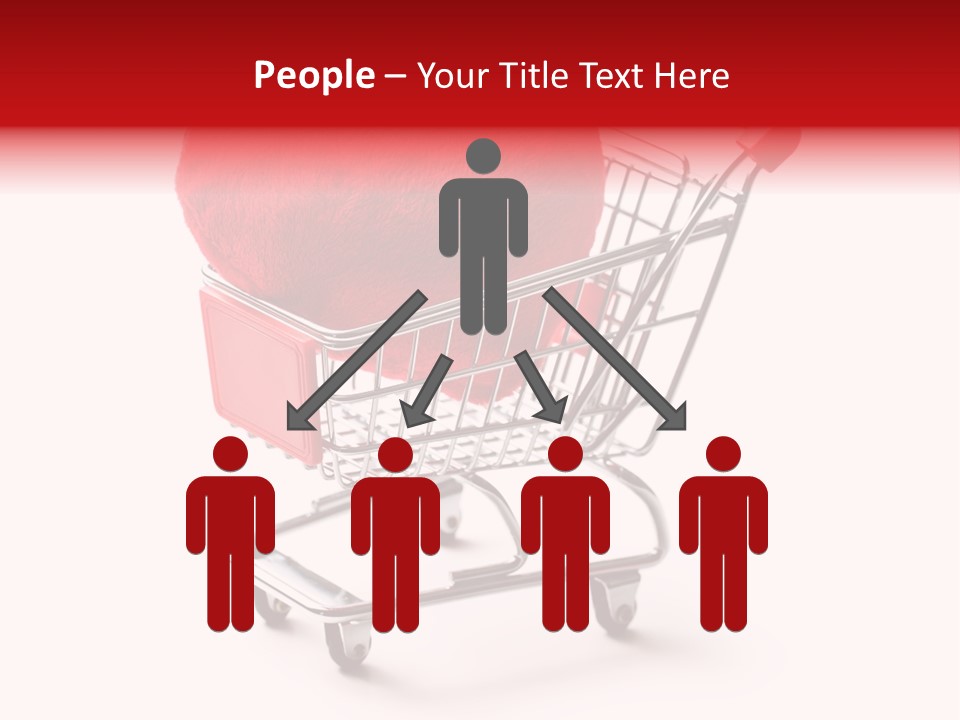 Metallic Plushy Valentine PowerPoint Template