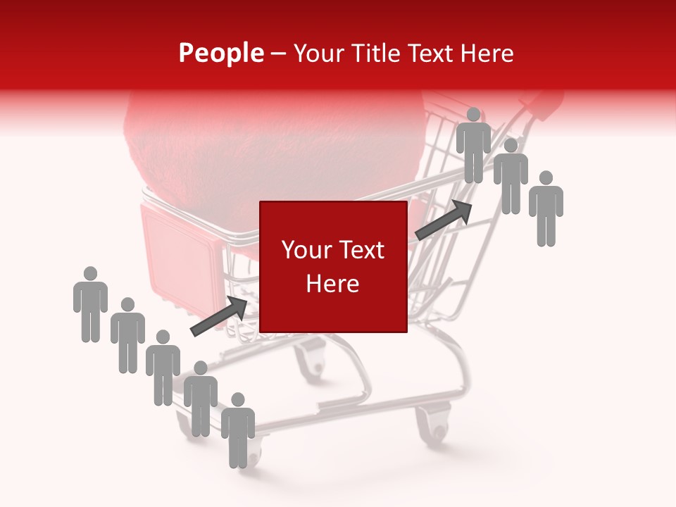 Metallic Plushy Valentine PowerPoint Template