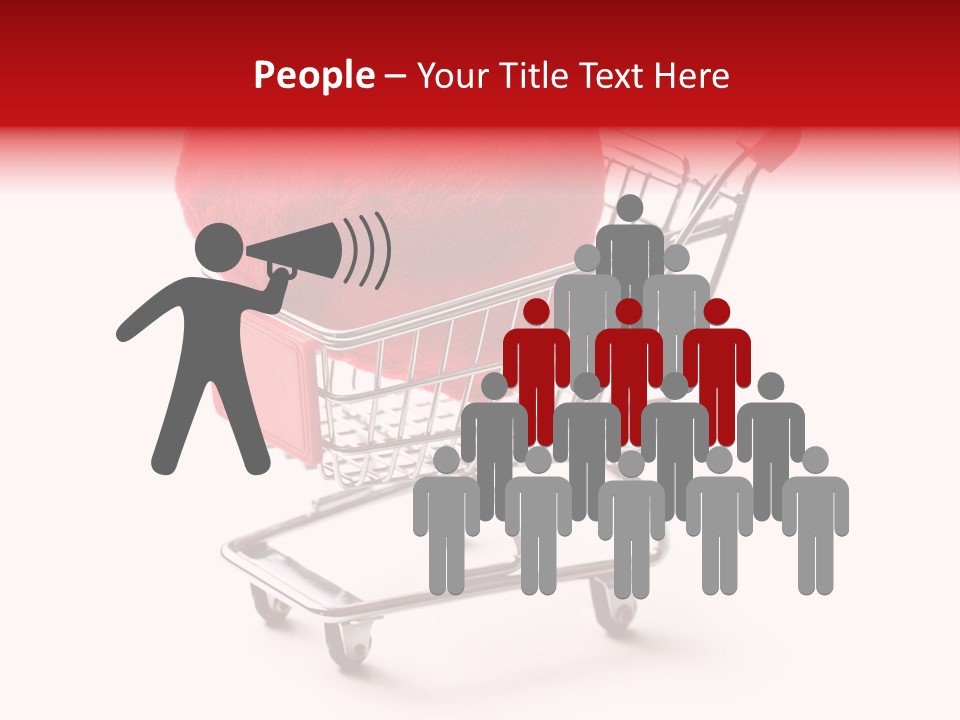 Metallic Plushy Valentine PowerPoint Template