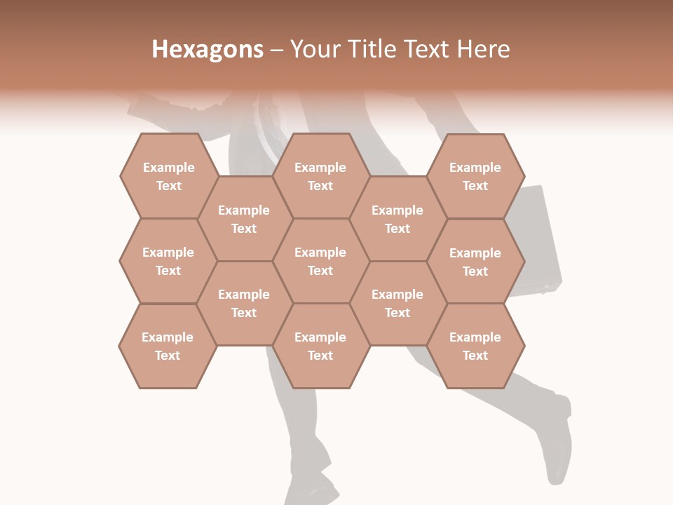 Male Suitcase Success PowerPoint Template