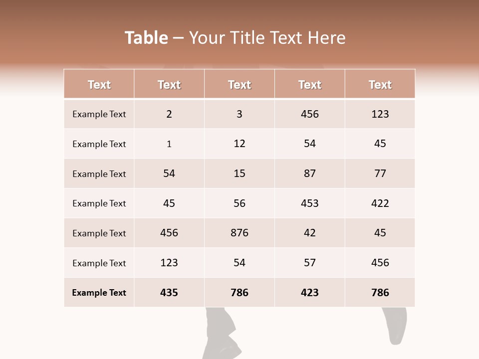 Male Suitcase Success PowerPoint Template
