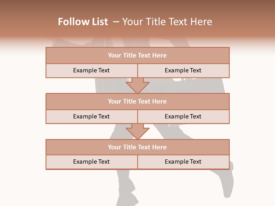 Male Suitcase Success PowerPoint Template