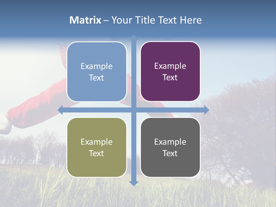 Hands Lucky Young PowerPoint Template