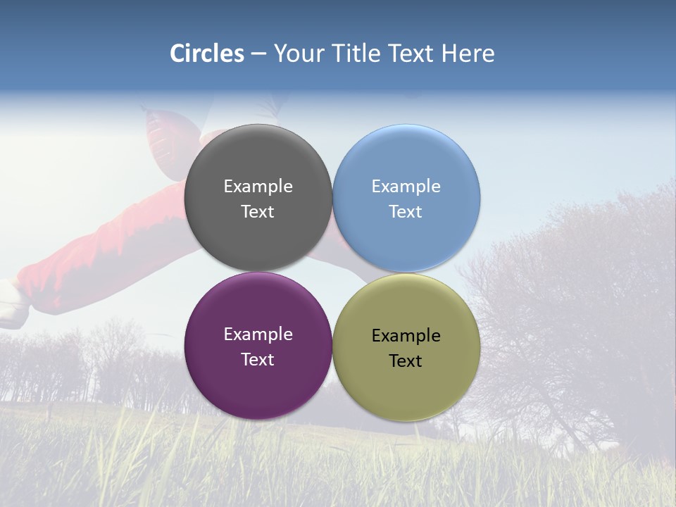 Hands Lucky Young PowerPoint Template