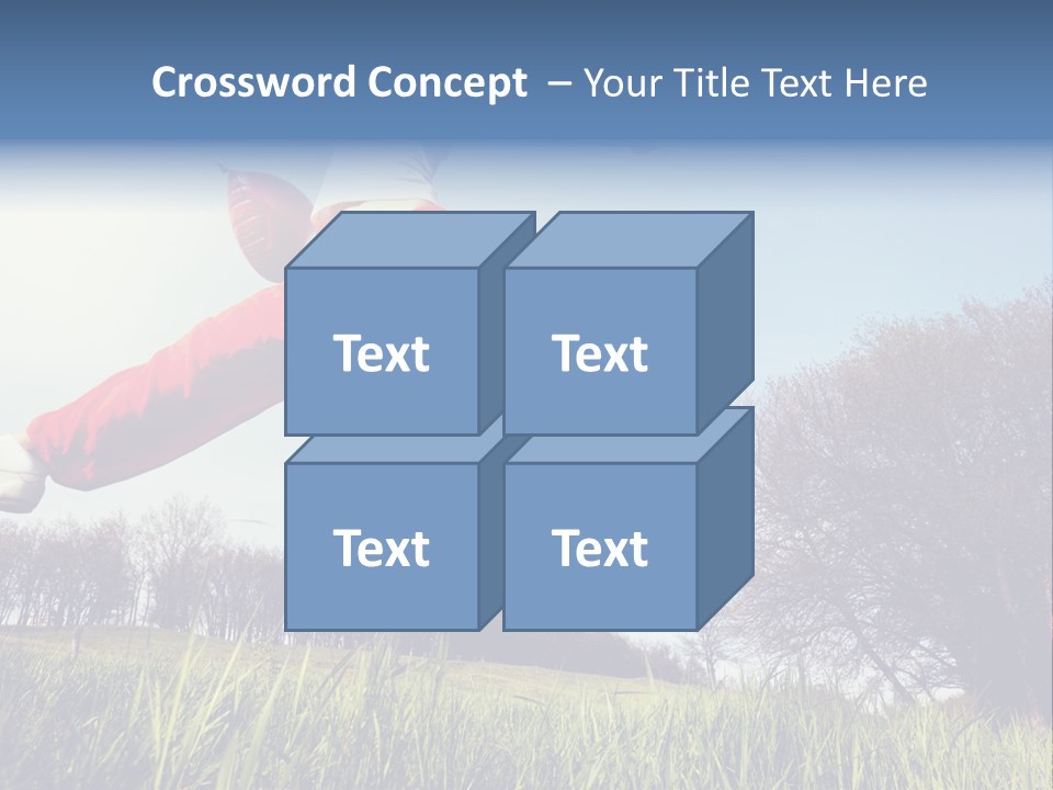 Hands Lucky Young PowerPoint Template