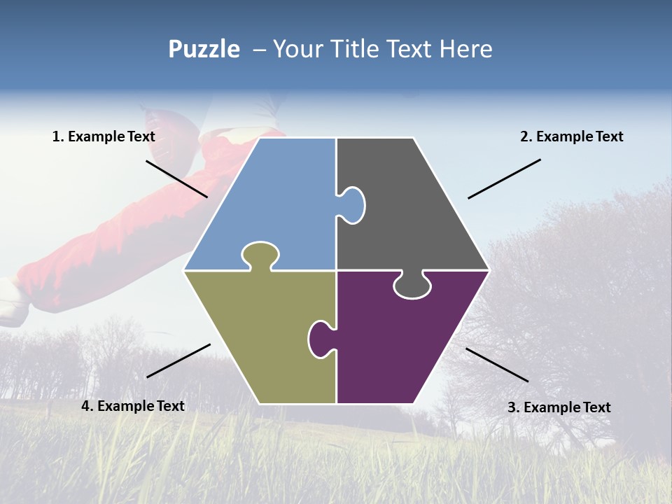 Hands Lucky Young PowerPoint Template