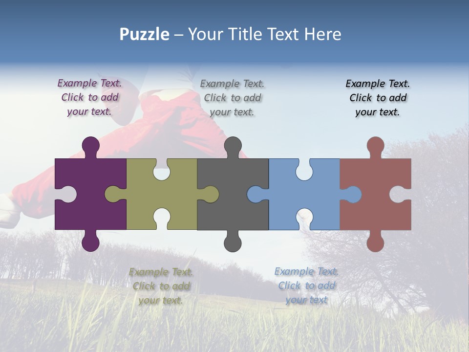 Hands Lucky Young PowerPoint Template