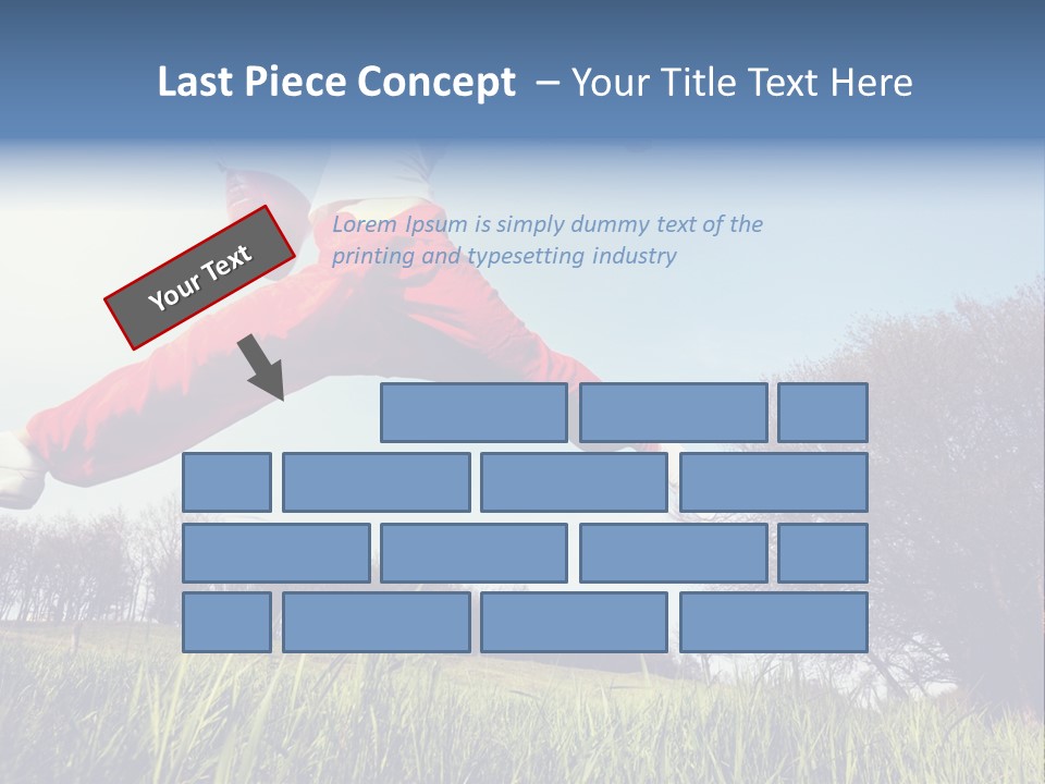 Hands Lucky Young PowerPoint Template