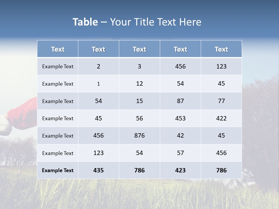 Hands Lucky Young PowerPoint Template