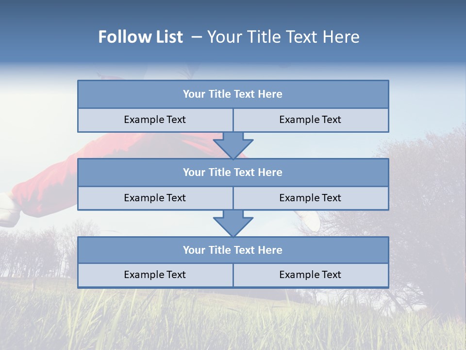 Hands Lucky Young PowerPoint Template