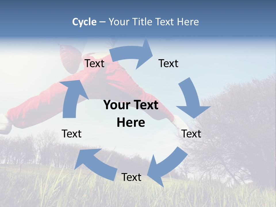 Hands Lucky Young PowerPoint Template