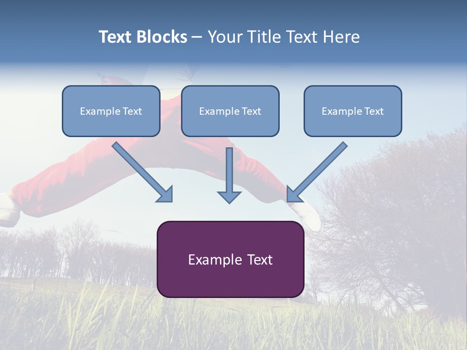 Hands Lucky Young PowerPoint Template