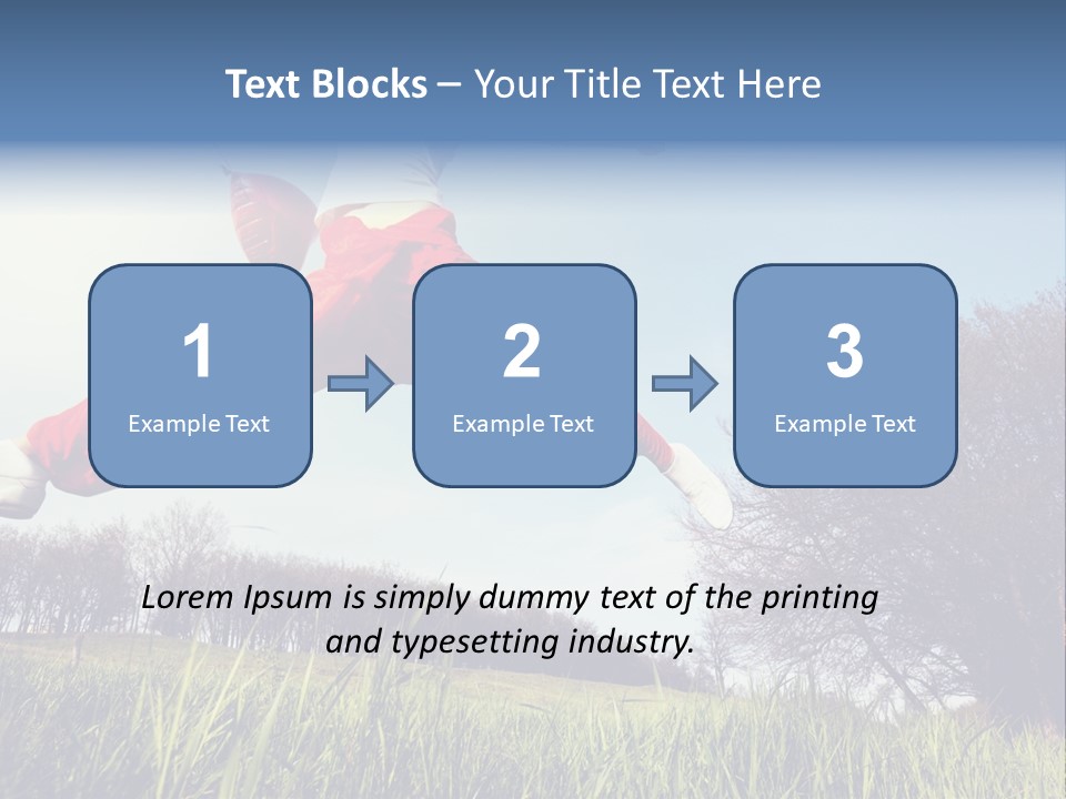 Hands Lucky Young PowerPoint Template