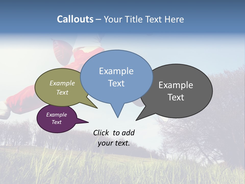 Hands Lucky Young PowerPoint Template