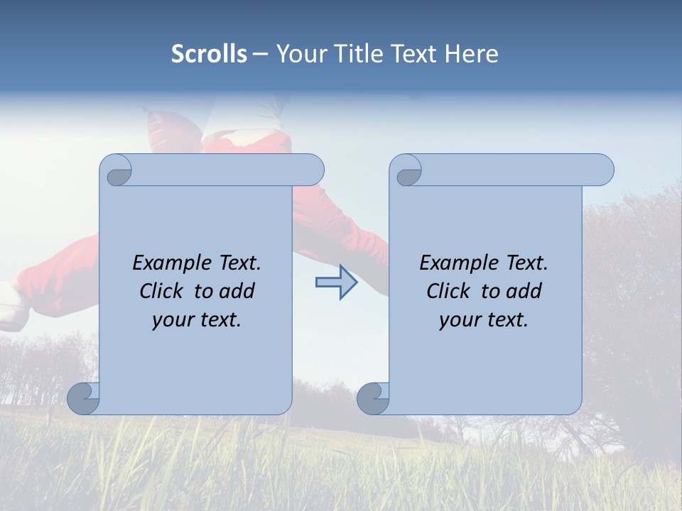 Hands Lucky Young PowerPoint Template