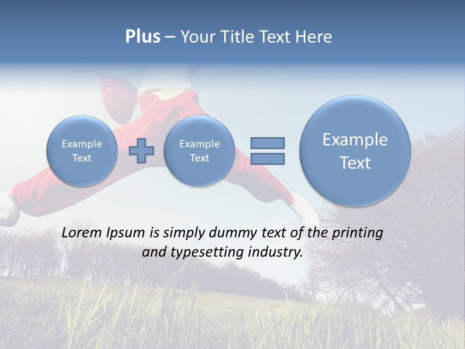 Hands Lucky Young PowerPoint Template