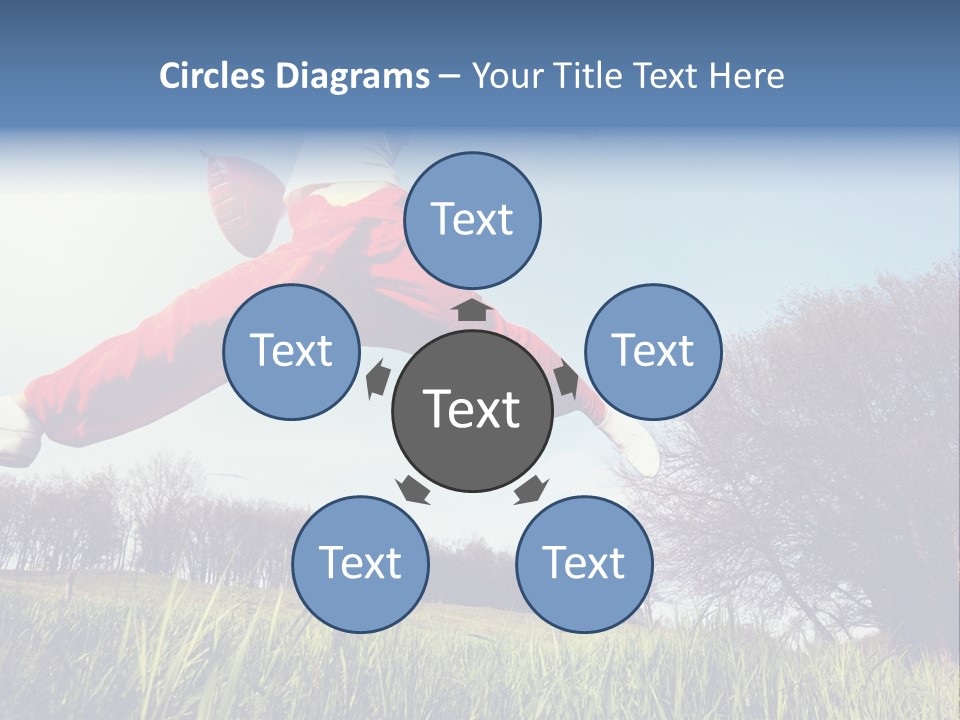 Hands Lucky Young PowerPoint Template