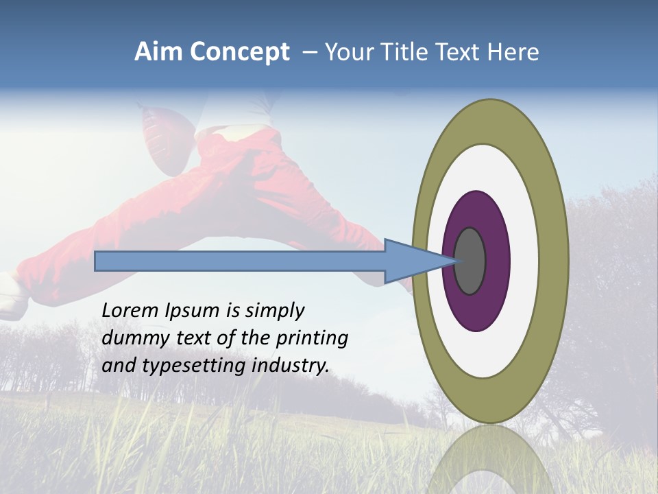 Hands Lucky Young PowerPoint Template