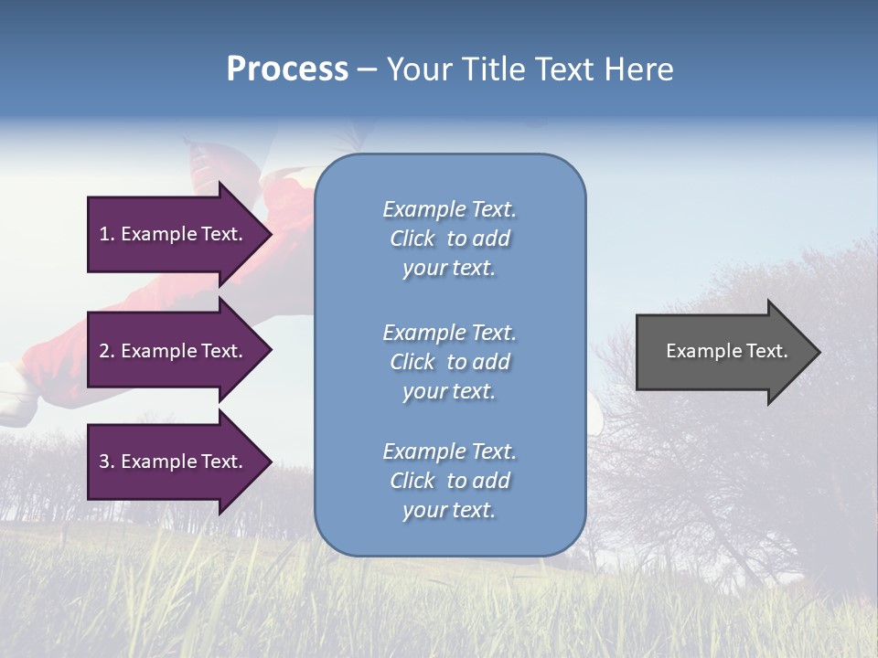 Hands Lucky Young PowerPoint Template