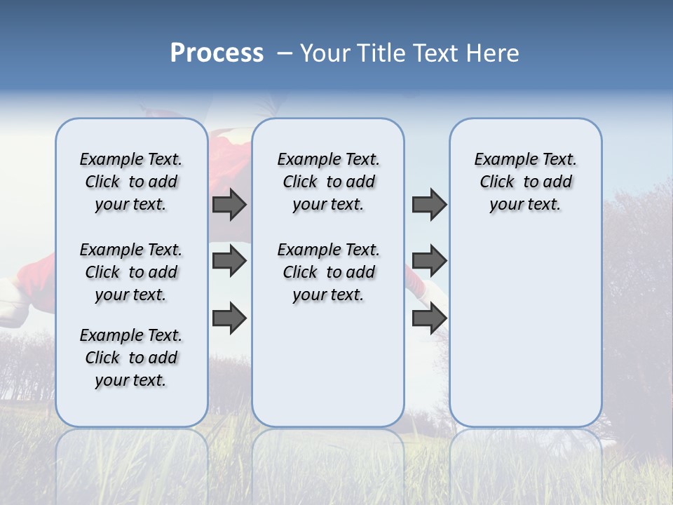 Hands Lucky Young PowerPoint Template