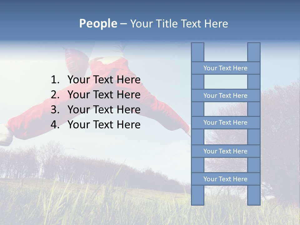 Hands Lucky Young PowerPoint Template