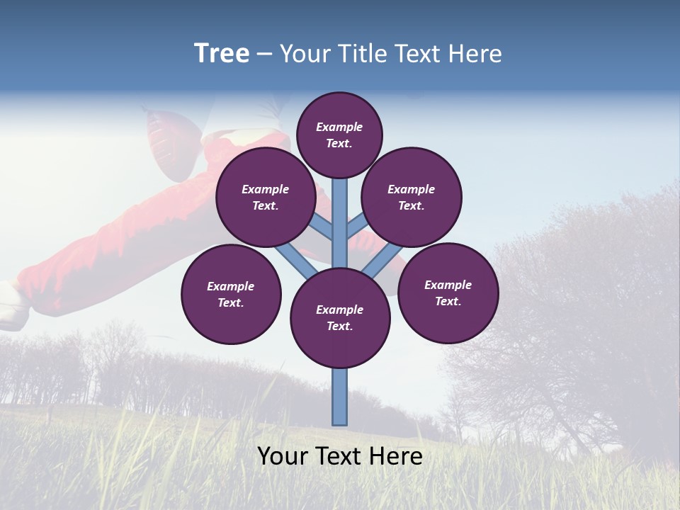 Hands Lucky Young PowerPoint Template