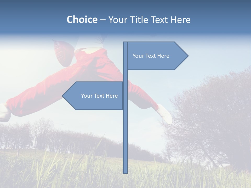 Hands Lucky Young PowerPoint Template