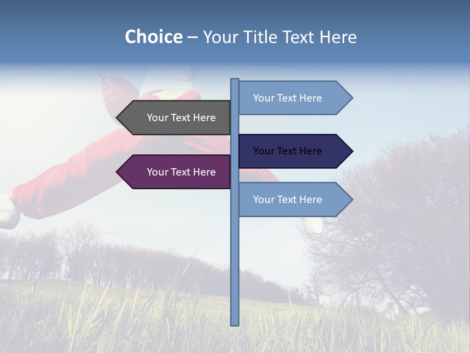 Hands Lucky Young PowerPoint Template