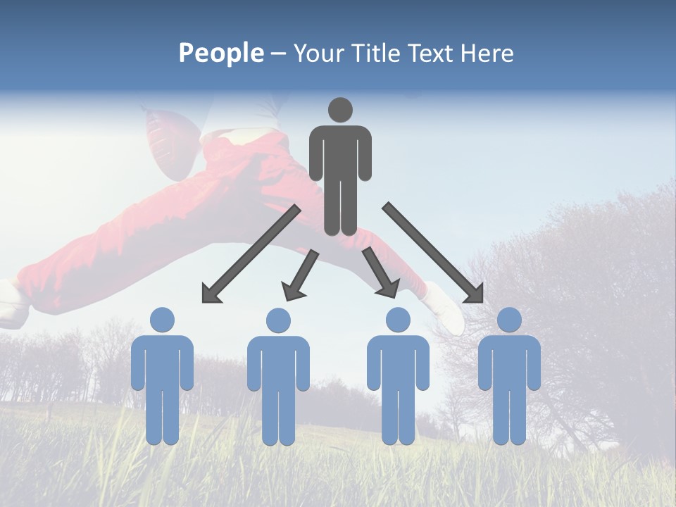 Hands Lucky Young PowerPoint Template