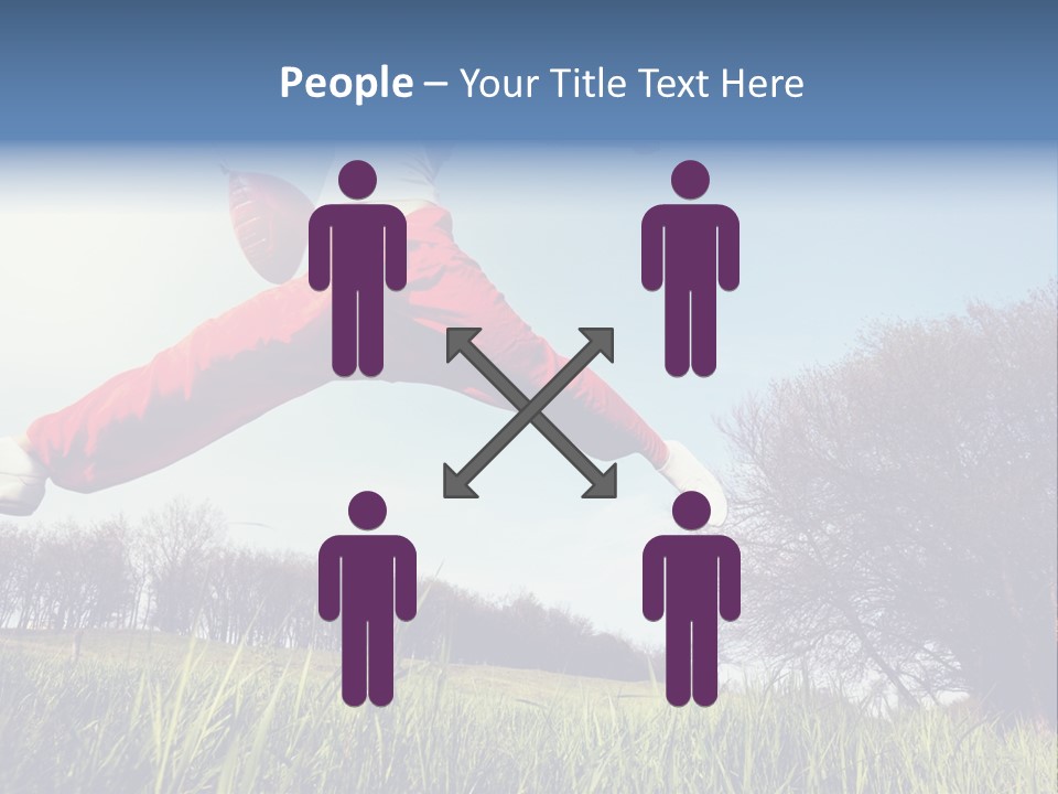 Hands Lucky Young PowerPoint Template