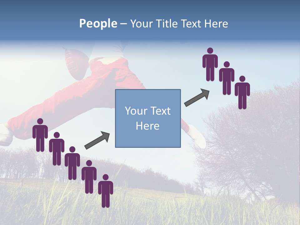 Hands Lucky Young PowerPoint Template