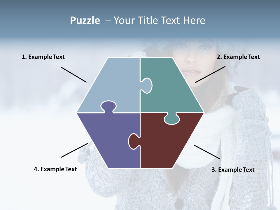 Young Beauty Sexy PowerPoint Template