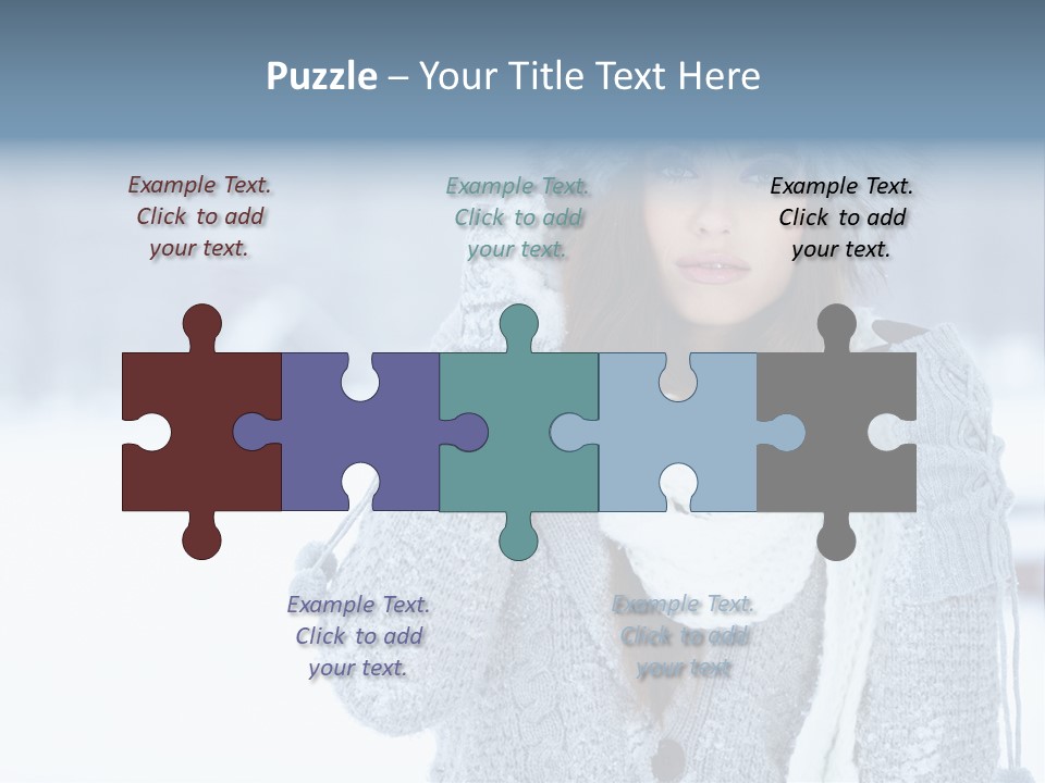 Young Beauty Sexy PowerPoint Template